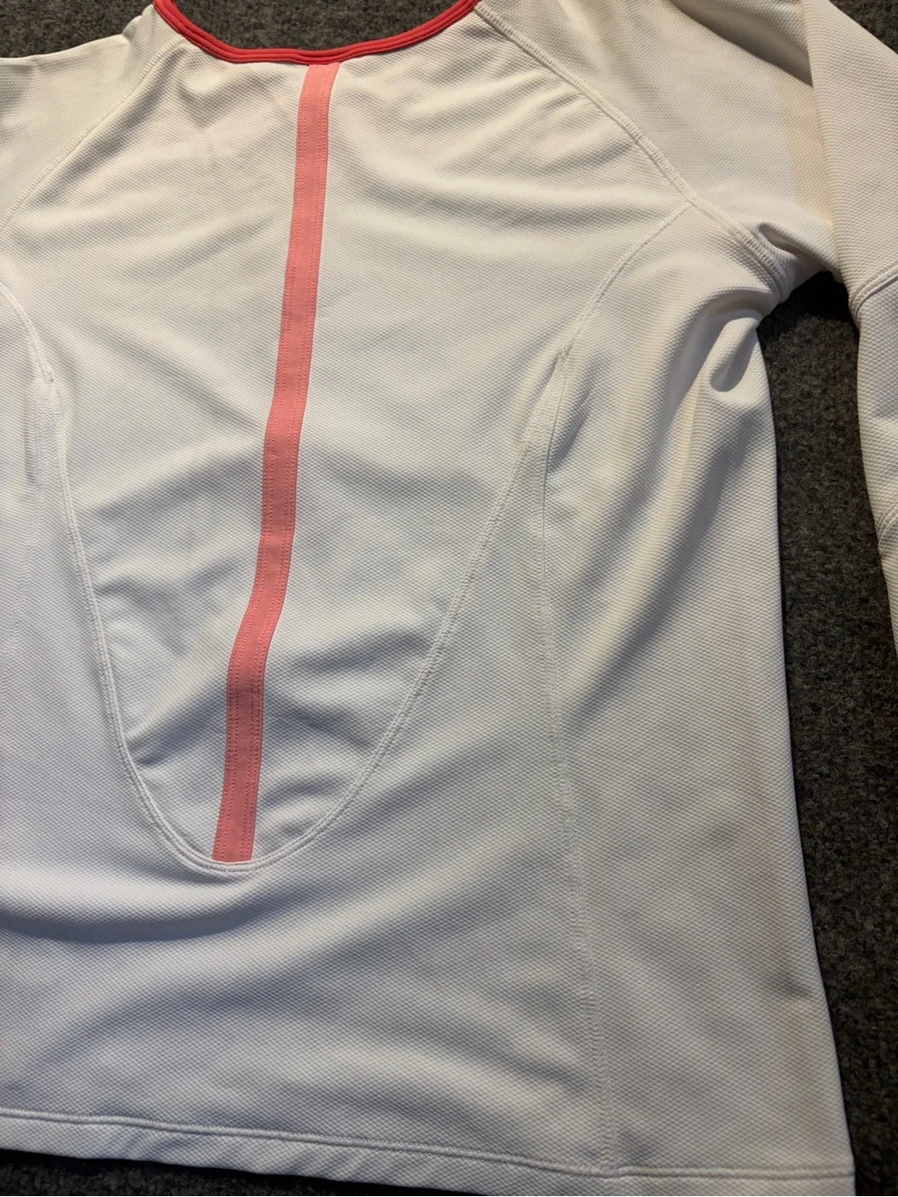Vintage Nike White Long Sleeve Kids Tee